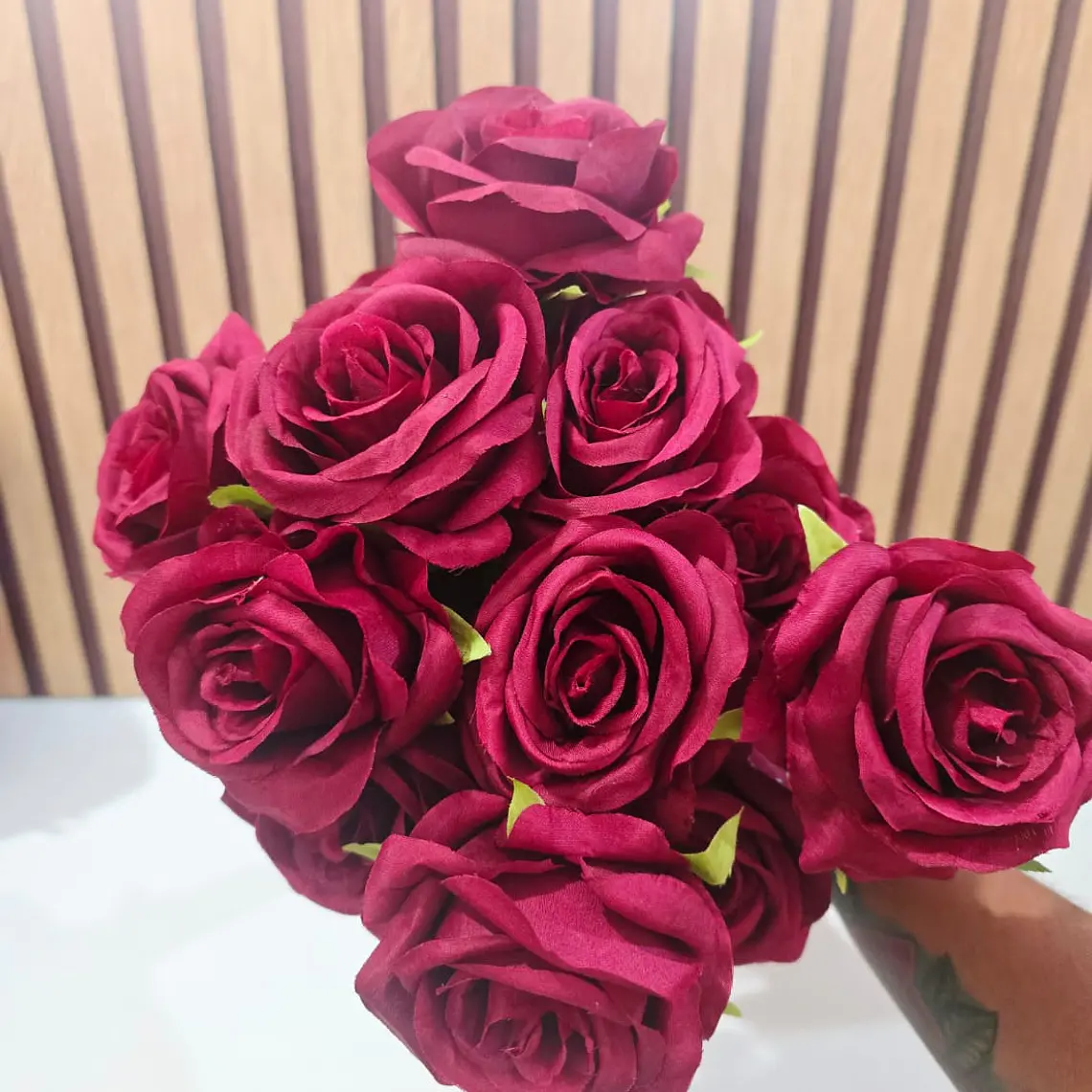 UNA ROSA ARTIFICIAL VARIOS COLORES 🌹💐 3