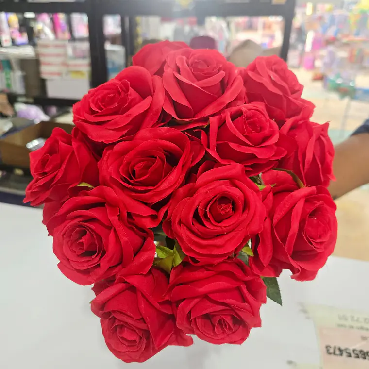 UNA ROSA ARTIFICIAL VARIOS COLORES 🌹💐 7
