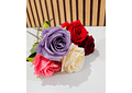 UNA ROSA ARTIFICIAL VARIOS COLORES 🌹💐