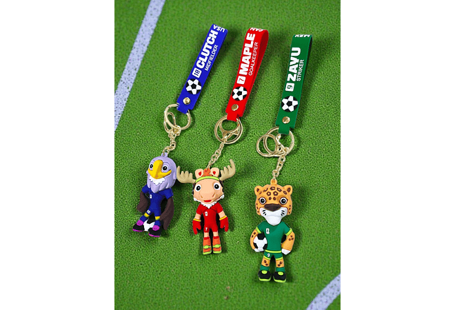 LLAVEROS MASCOTAS DEL MUNDIAL 2026 (AL AZAR) 🌍💫