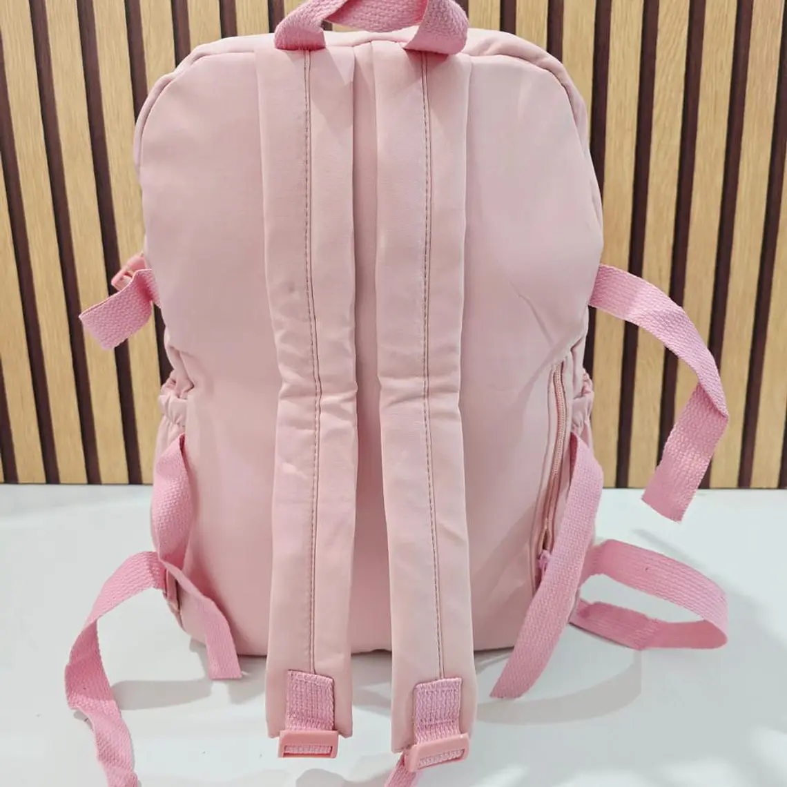 MOCHILA JUVENIL KAWAII CON PINES Y LLAVERO OSITO MOD# 637 (AGREGAR 3 PINES) 4