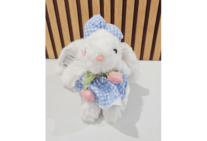 PELUCHE CONEJITA CON VESTIDO 👗 🐰