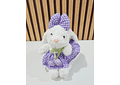 PELUCHE CONEJITA CON VESTIDO 👗 🐰