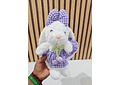 PELUCHE CONEJITA CON VESTIDO 👗 🐰