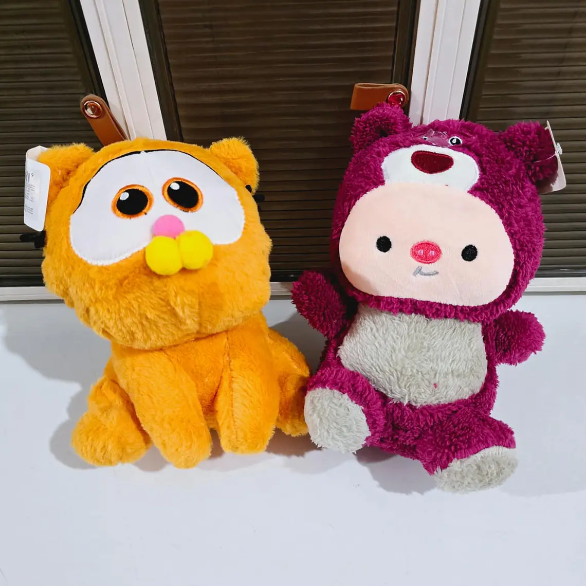 PELUCHES PEQUEÑOS LOTSO Y GARFIELD REINGRESO 2