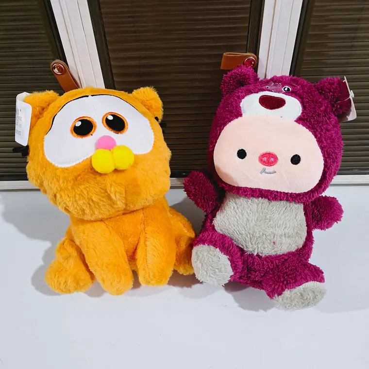 PELUCHES PEQUEÑOS LOTSO Y GARFIELD REINGRESO 2