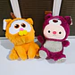 PELUCHES PEQUEÑOS LOTSO Y GARFIELD REINGRESO - Miniatura 2