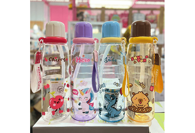 BOTELLA INFANTIL PARA AGUA DE 760ML MOD# LF-2023 (bolsita)