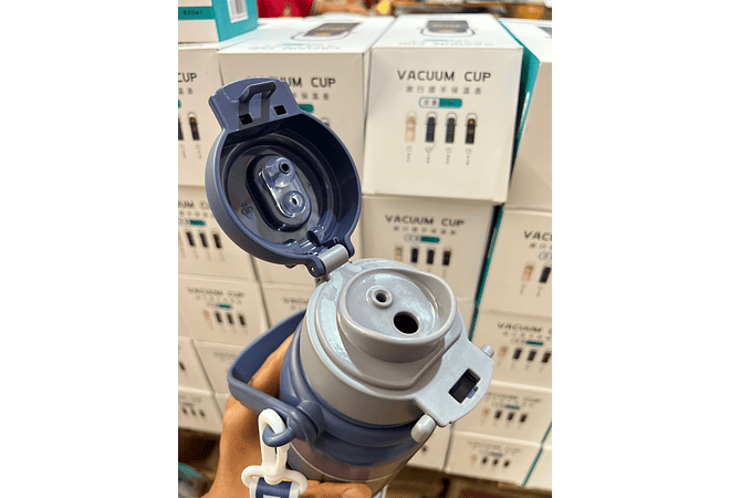 TERMO PREMIUM DE 800ML BAOLUOCC CON CORREA Y ASA DE MANO MOD# BOL-86151