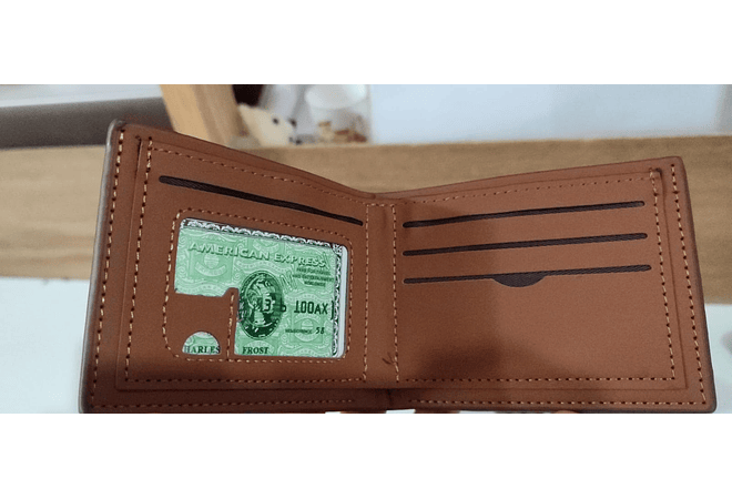 CARTERA PARA CABALLERO MOD# ZPP-3-300 (CON BOLSITA) REINGRESO 