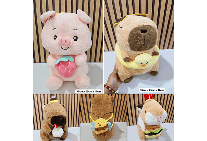 PELUCHES GRANDES VARIOS MODELOS WYK5-7,WYK-11,WY5-10
