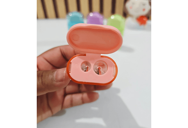 SACAPUNTAS/BORRADOR COLORES AL AZAR MOD# 6051