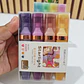 CAJITA CON 4 MARCATEXTOS GLITTER DOBLE PUNTA MOD# 51072 - Miniatura 4