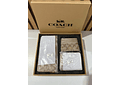 SET DE REGALO CARTERA COACH IMITACIÓN MODELO #LLH-041