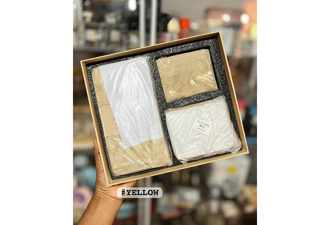 SET DE REGALO CARTERA COACH IMITACIÓN MODELO #LLH-041