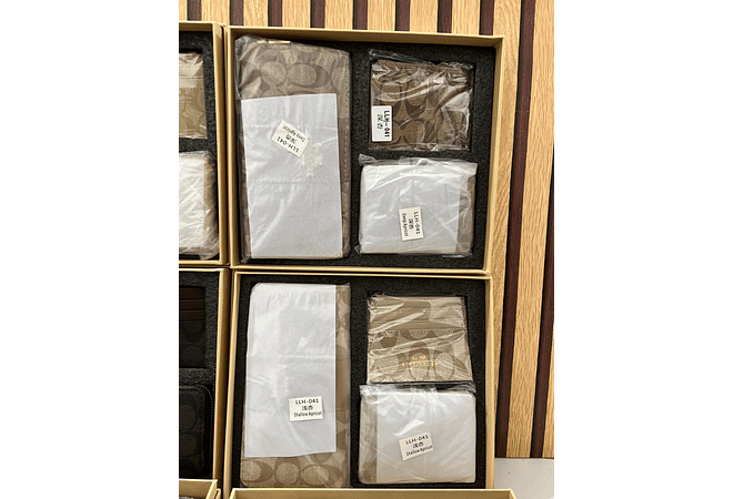 SET DE REGALO CARTERA COACH IMITACIÓN MODELO #LLH-041