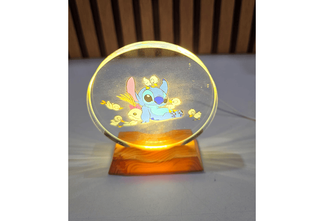 LÁMPARA DISEÑO STITCH MOD# ESP10A (AL AZAR)