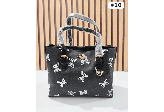 🍓🍒🌸 BOLSA DE MANO COACH TEMÁTICA FLORES / FRUTAS (INCLUYE COLGANTE) MOD #113   🌸🍒🍓