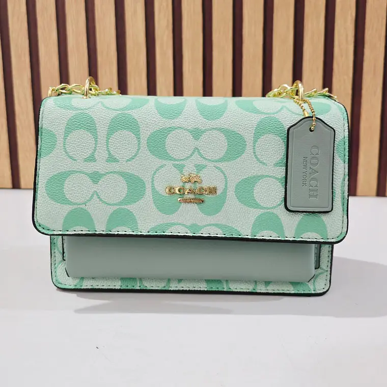 CROSSBODY BAG COACH CON COLGANTE Y CADENA MOD #114  2