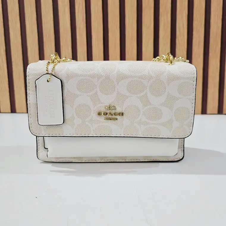 CROSSBODY BAG COACH CON COLGANTE Y CADENA MOD #114  5