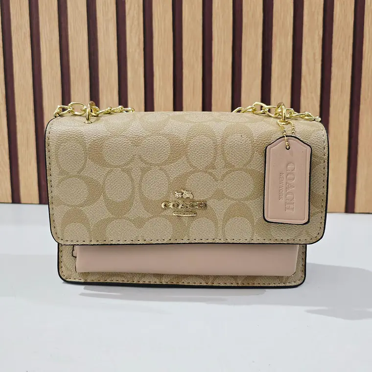 CROSSBODY BAG COACH CON COLGANTE Y CADENA MOD #114  9