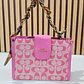 BOLSA COACH CON COLGANTE, CORREA Y CADENA MOD #115 - Miniatura 11