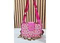 BOLSA COACH CON COLGANTE, CORREA Y CADENA MOD #115