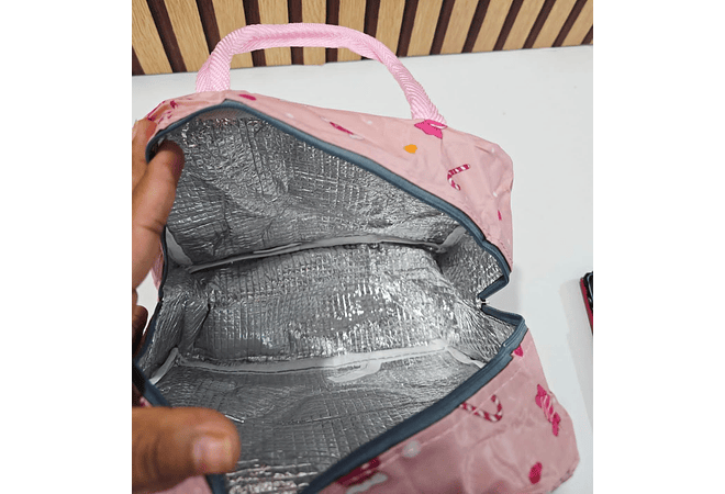🌸 LONCHERITA TERMICA ESTAMPADOS VARIOS  AL AZAR MOD# CBAO-0620