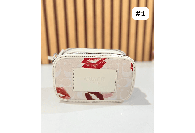 💋🍒 CROSS BODY IMITACIÓN COACH CON CORREA 💋🍒