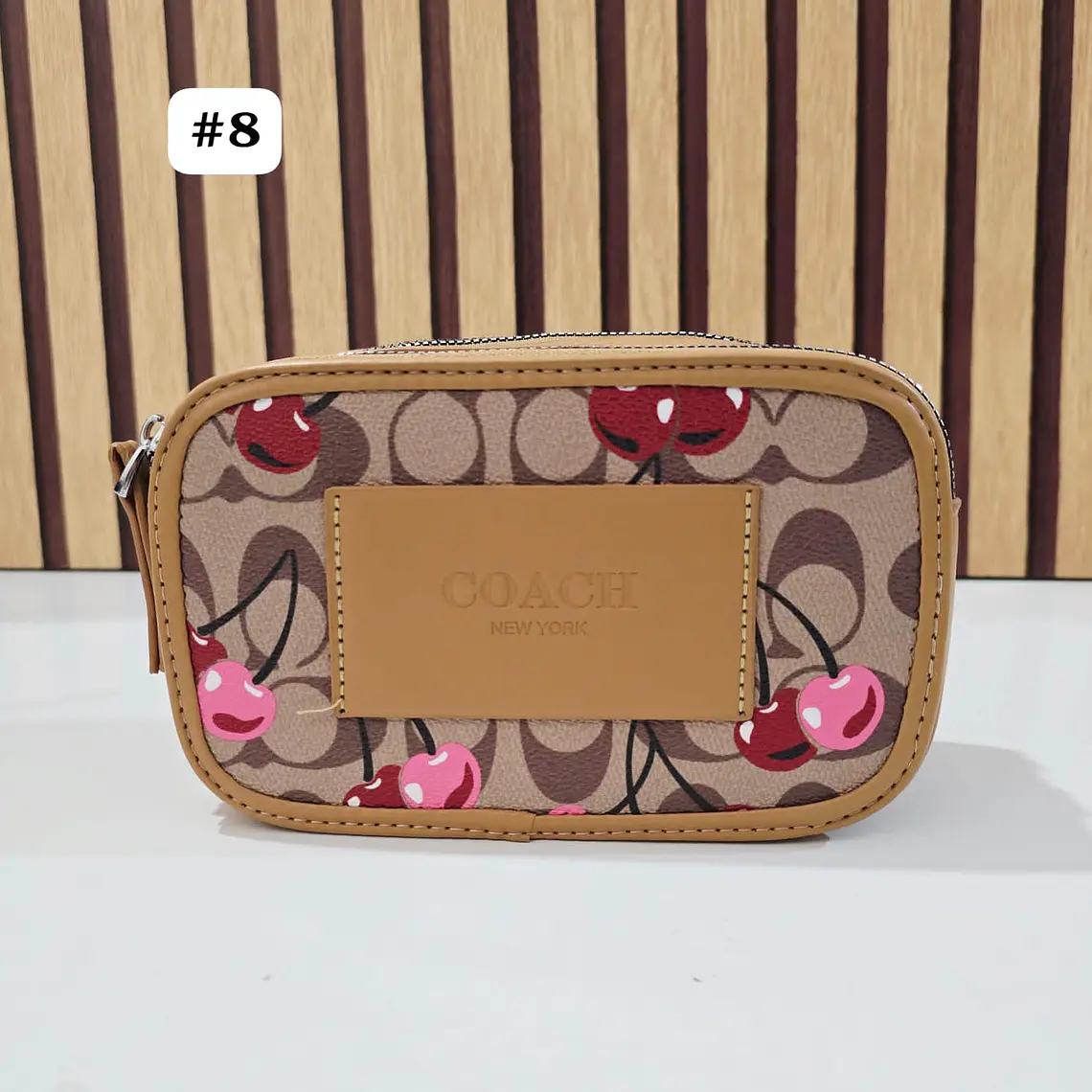 💋🍒 CROSS BODY IMITACIÓN COACH CON CORREA 💋🍒 5