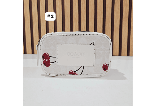 💋🍒 CROSS BODY IMITACIÓN COACH CON CORREA 💋🍒