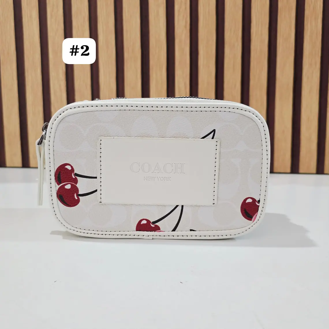 💋🍒 CROSS BODY IMITACIÓN COACH CON CORREA 💋🍒 9
