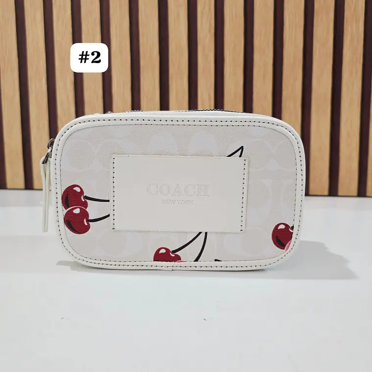 💋🍒 CROSS BODY IMITACIÓN COACH CON CORREA 💋🍒 9