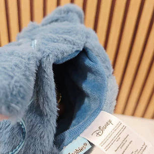 💙🍩COMPRESA BOLSA PARA AGUA CALIENTE CON FUNDA DE PELUCHE STITCH/DONA PARA ALIVIAR DOLORES Y MOLESTIAS MOD# PVC