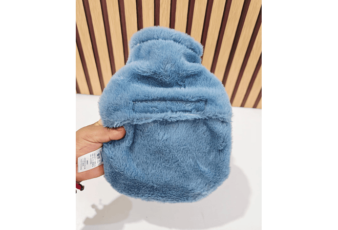 💙🍩BOLSA PARA AGUA CALIENTE CON FUNDA DE PELUCHE STITCH/DONA PARA ALIVIAR DOLORES Y MOLESTIAS MOD# PVC
