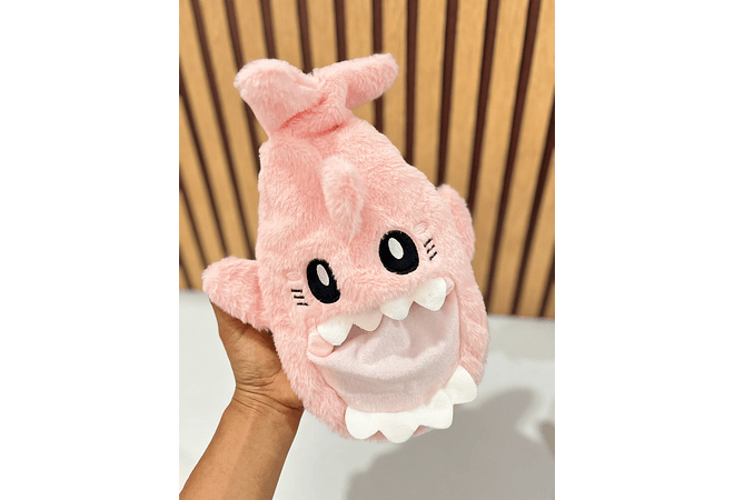 🦈 BOLSA PARA AGUA CALIENTE EN FORMA DE TIBURÓN PARA ALIVIAR DOLORES Y MOLESTIAS 🦈 ♨️