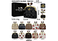 💋👛MONEDERO CON BROCHE COACH (IMITACIÓN) MOD# CQA-013  💋👛