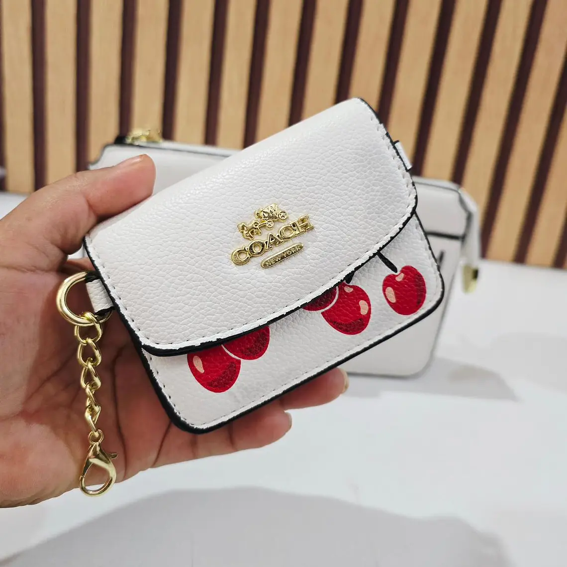 🍒DUO CROSS BODY + MONEDERITO IMITACIÓN COACH MOD# LCC-330   🍒 REINGRESO 11