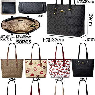 👜🍒BOLSO GRANDE DE MANO IMITACIÓN COACH MOD# LCC-241   👜🍒