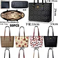 👜🍒BOLSO GRANDE DE MANO IMITACIÓN COACH MOD# LCC-241   👜🍒 - Miniatura 2