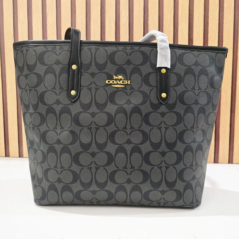 👜🍒BOLSO GRANDE DE MANO IMITACIÓN COACH MOD# LCC-241   👜🍒 4