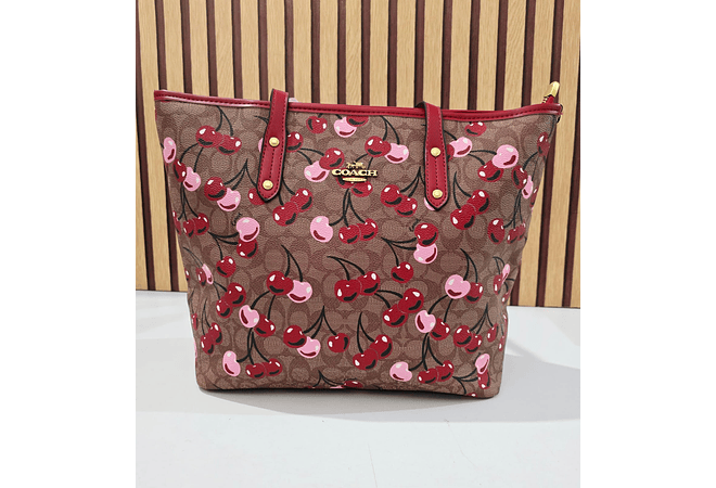 👜🍒BOLSO GRANDE DE MANO IMITACIÓN COACH MOD# LCC-241   👜🍒