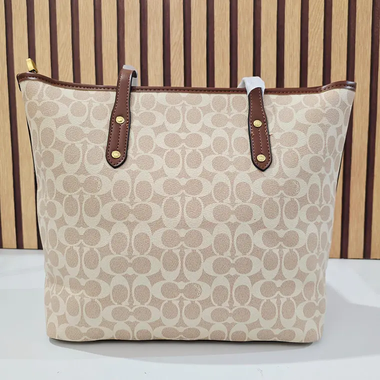 👜🍒BOLSO GRANDE DE MANO IMITACIÓN COACH MOD# LCC-241   👜🍒 10