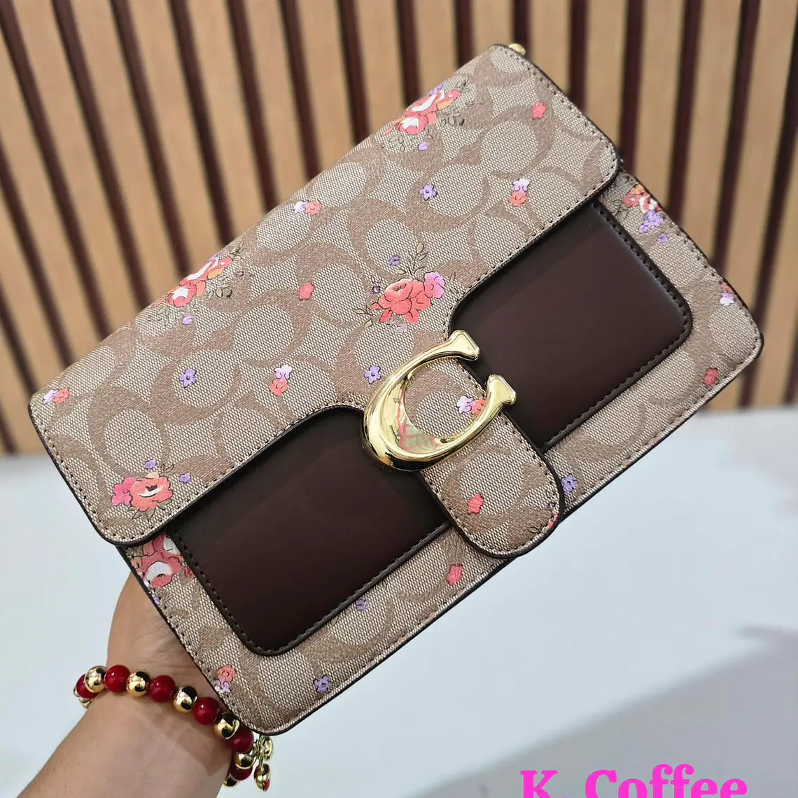 CROSS BODY COACH (BROCHE C) MOD# YDBL089 10