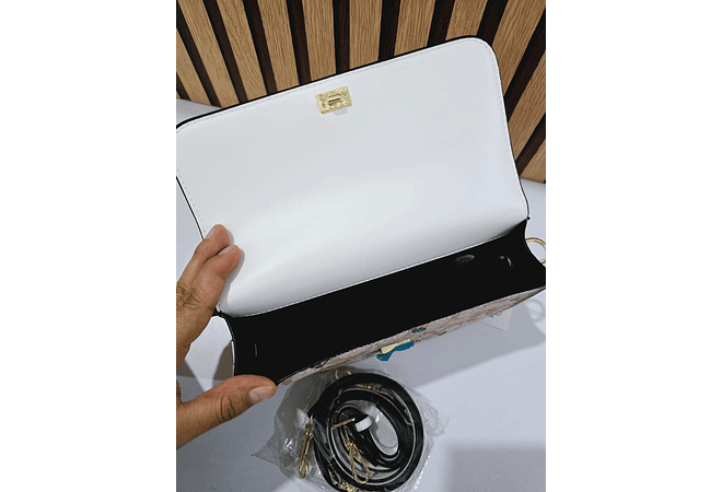 SET DE 3PZ CROSS BODY + MONEDERO+ TARJETERO IMITACIÓN COACH MOD# YDBL115