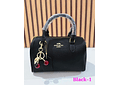 BOLSO DE MANO  IMITACIÓN COACH CON LLAVERO MOD# YDBL074