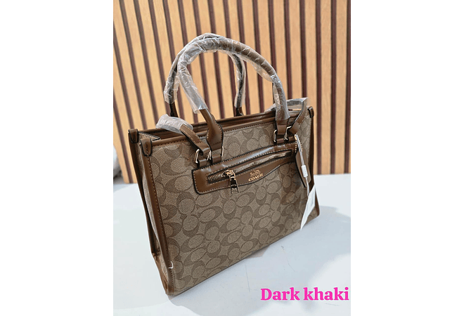 BOLSO + MONEDERO IMITACIÓN COACH MOD# H042-1