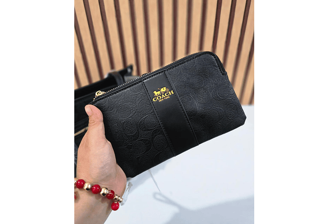 BOLSO + MONEDERO IMITACIÓN COACH MOD# H042-1