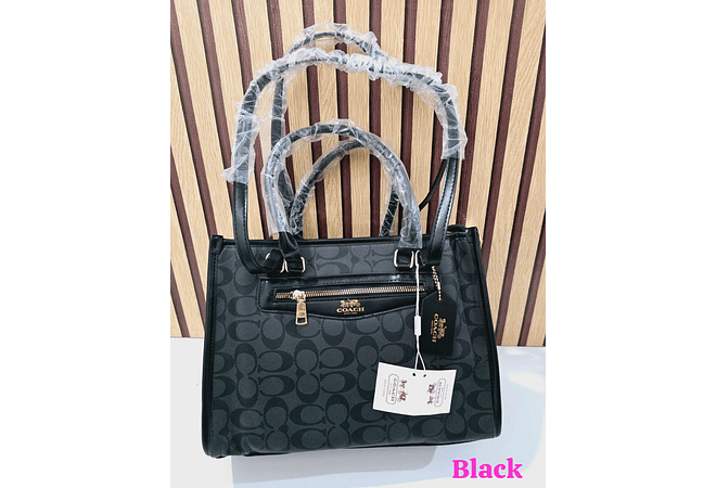 BOLSO + MONEDERO IMITACIÓN COACH MOD# H042-1