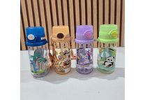 BOTECITO PARA AGUA DE 580ML ESTAMPADO ANIMALITOS  MOD# LF-2047🐼 🦫 🦄🦖